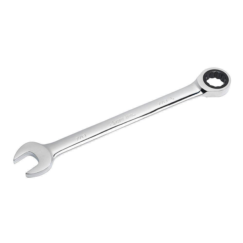 Husky 78 in. 12-Point SAE Ratcheting Combination Wrench HRW78