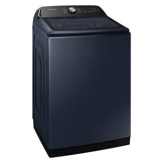  5.4 cu.ft. Smart Top Load Washer with Pet Care Solution and Super Speed Wash in brushed navy blue WA54CG7150AD