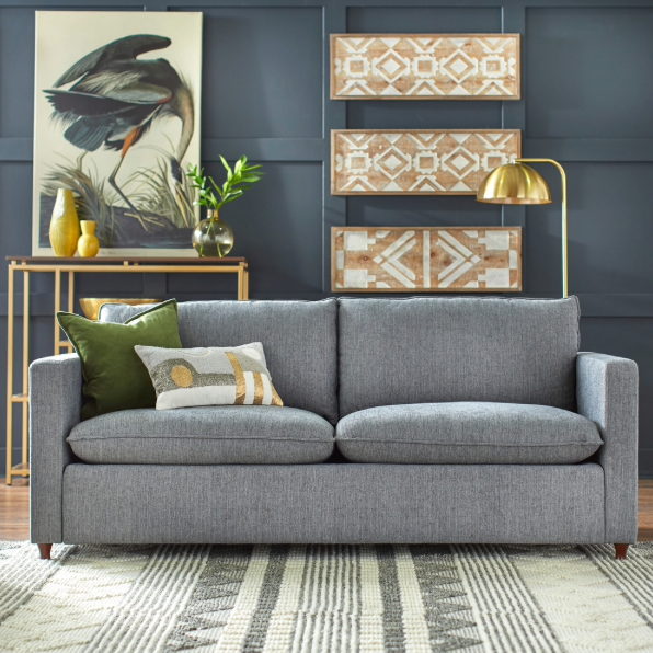 angelo:HOME Ricki Sofa and Chair Set in Grey