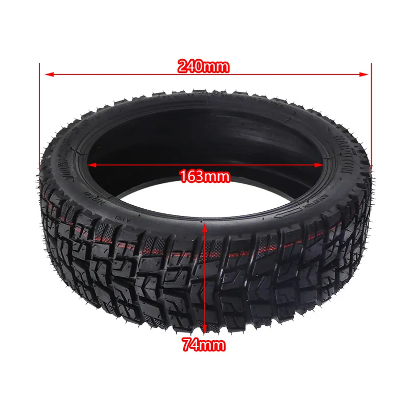 EU Warehouse Scooter Parts 10x2.75 6.5 Vacuum Tubeless Tyre For Speedway 5 Dualtron 3 Electric Scooter 10 Inch Tire Replacement