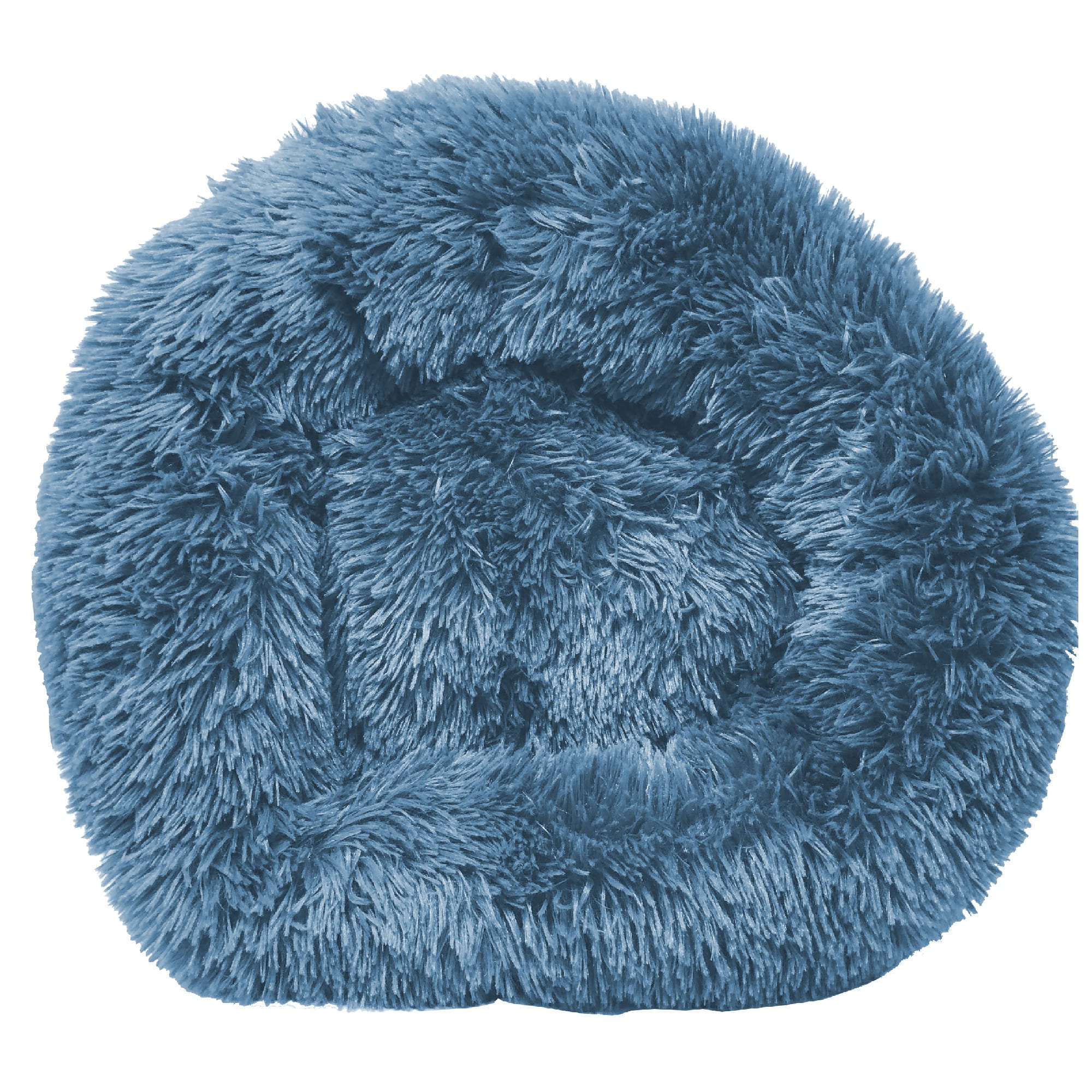 Pet Life Nestler High-Grade Plush and Soft Rounded Dog Bed， 19.68