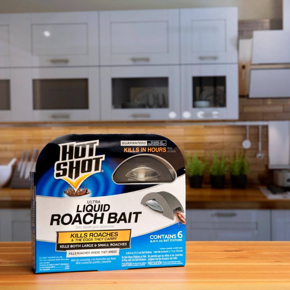 Hot Shot Ultra Liquid Roach Bait (6-Count) HG-95789-4