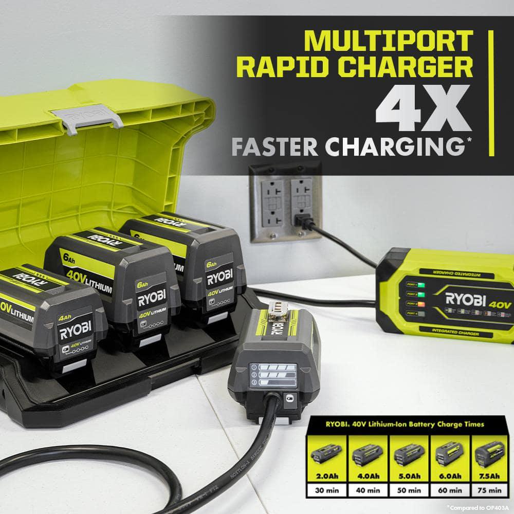 RYOBI 40V Backpack Battery Power Supply