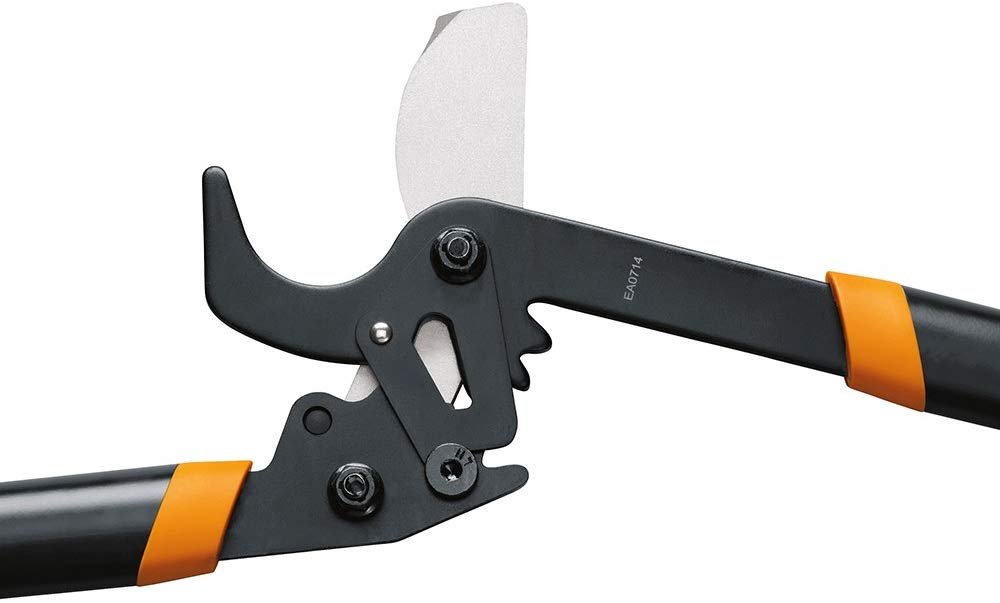 Fiskars 394801-1003 PowerGear2 Bypass Lopper, 32 Inch, Black/Orange