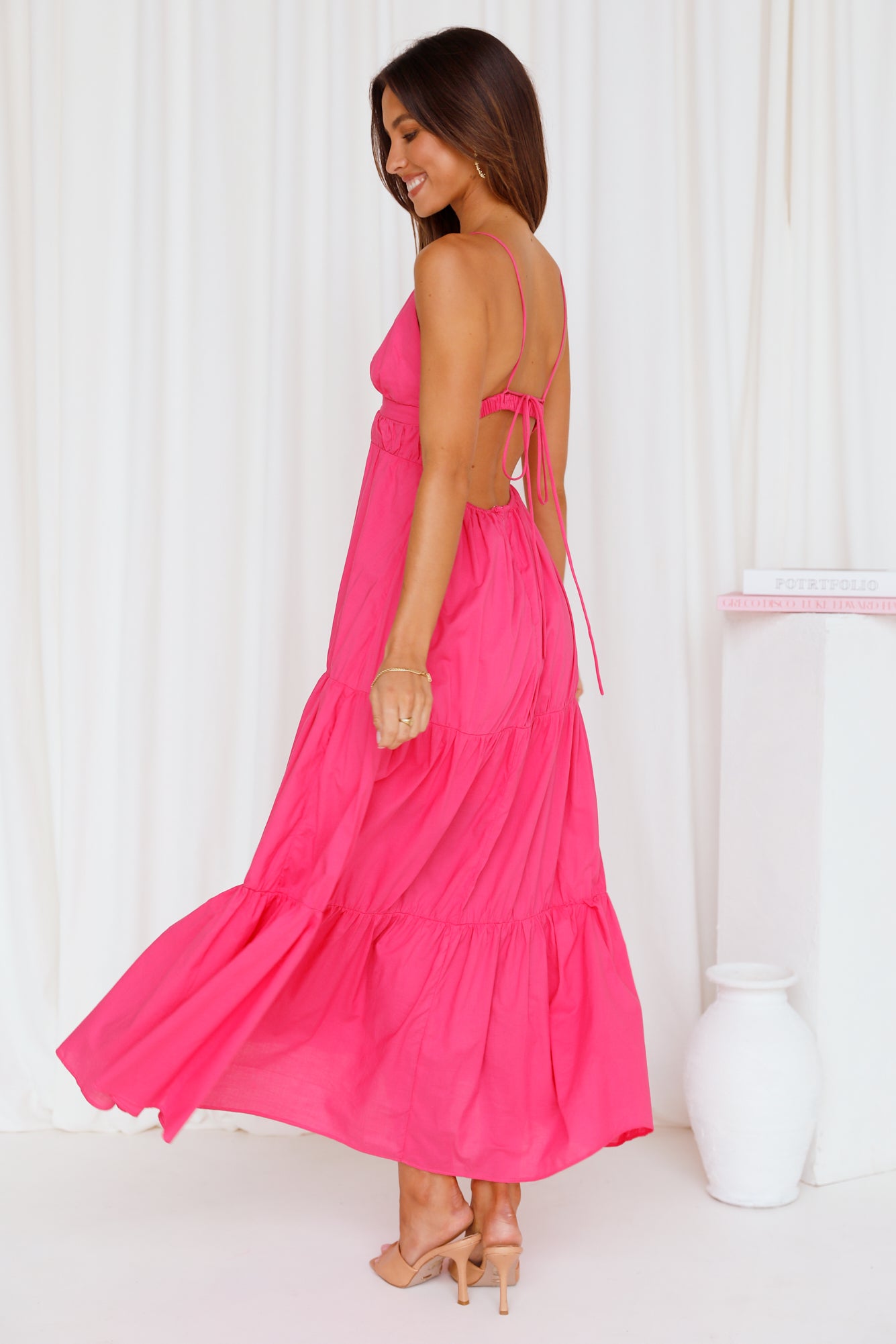 So Loveable Maxi Dress Pink