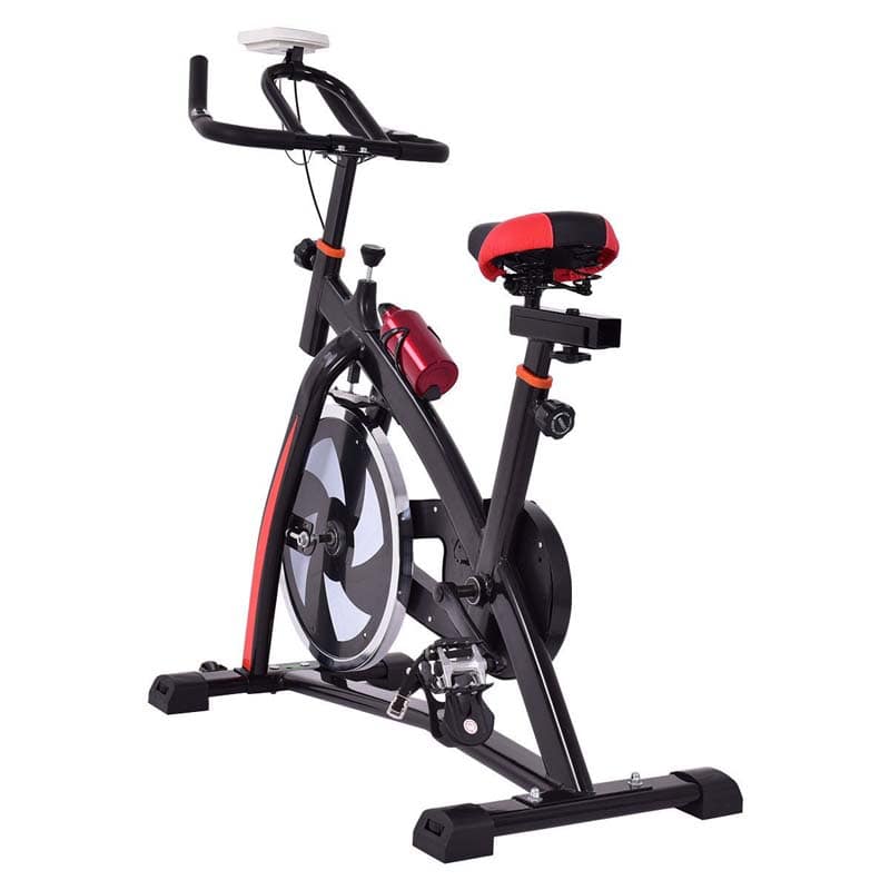 Indoor Exercise Bike with Electronic Meter