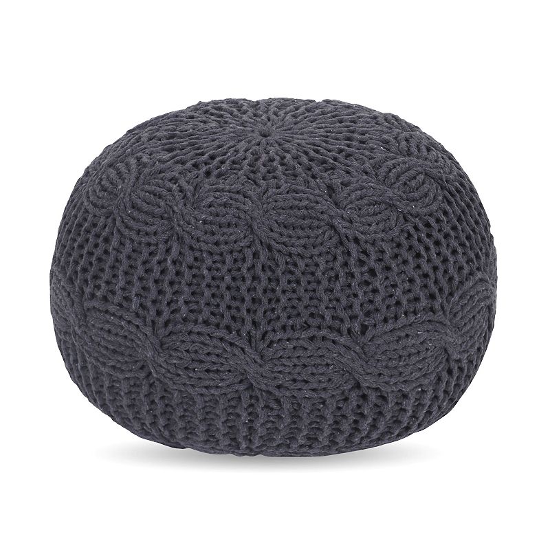 Marwa Pouf Hand Knitted