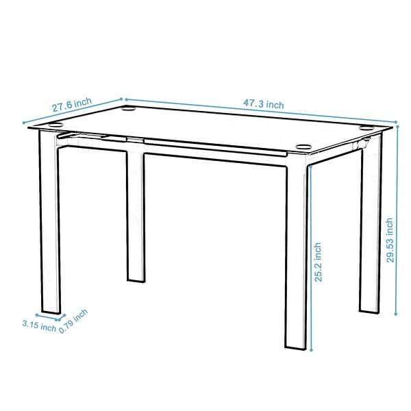 dining table and chair