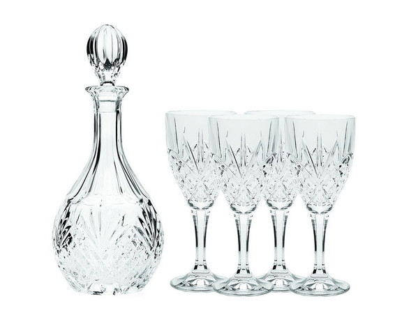 Godinger 25846 Dublin Decanter  ampGlasses Wine ...