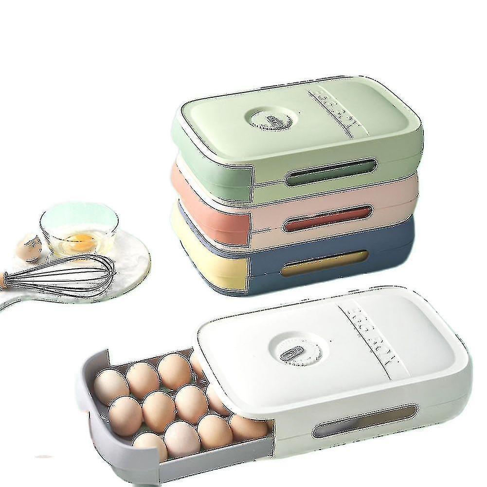 Drawer Egg Storage Box Refrigerator Egg Storage Box Kitchen Egg Box Container