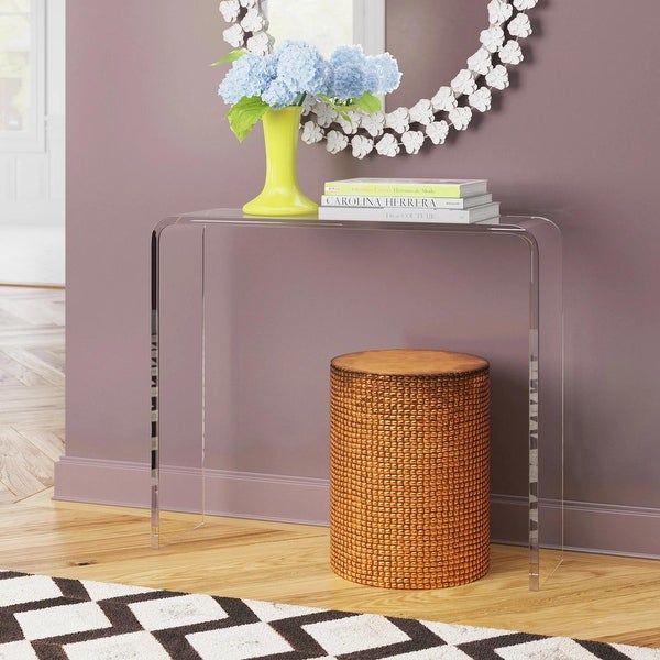 Acrylic Small Console Table