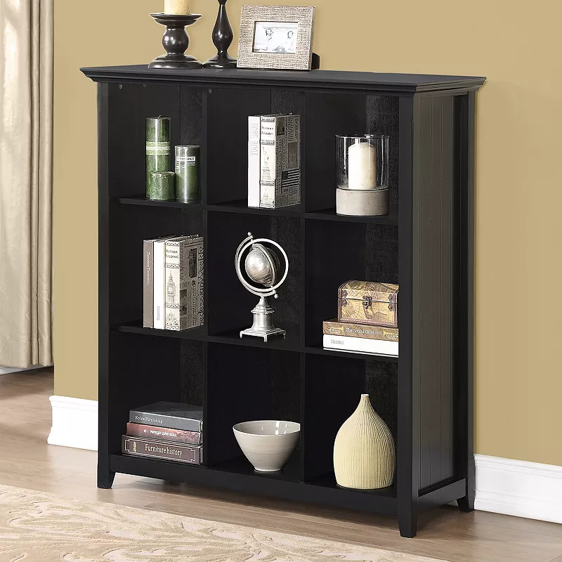 Simpli Home Acadian 9 Cube Bookcase