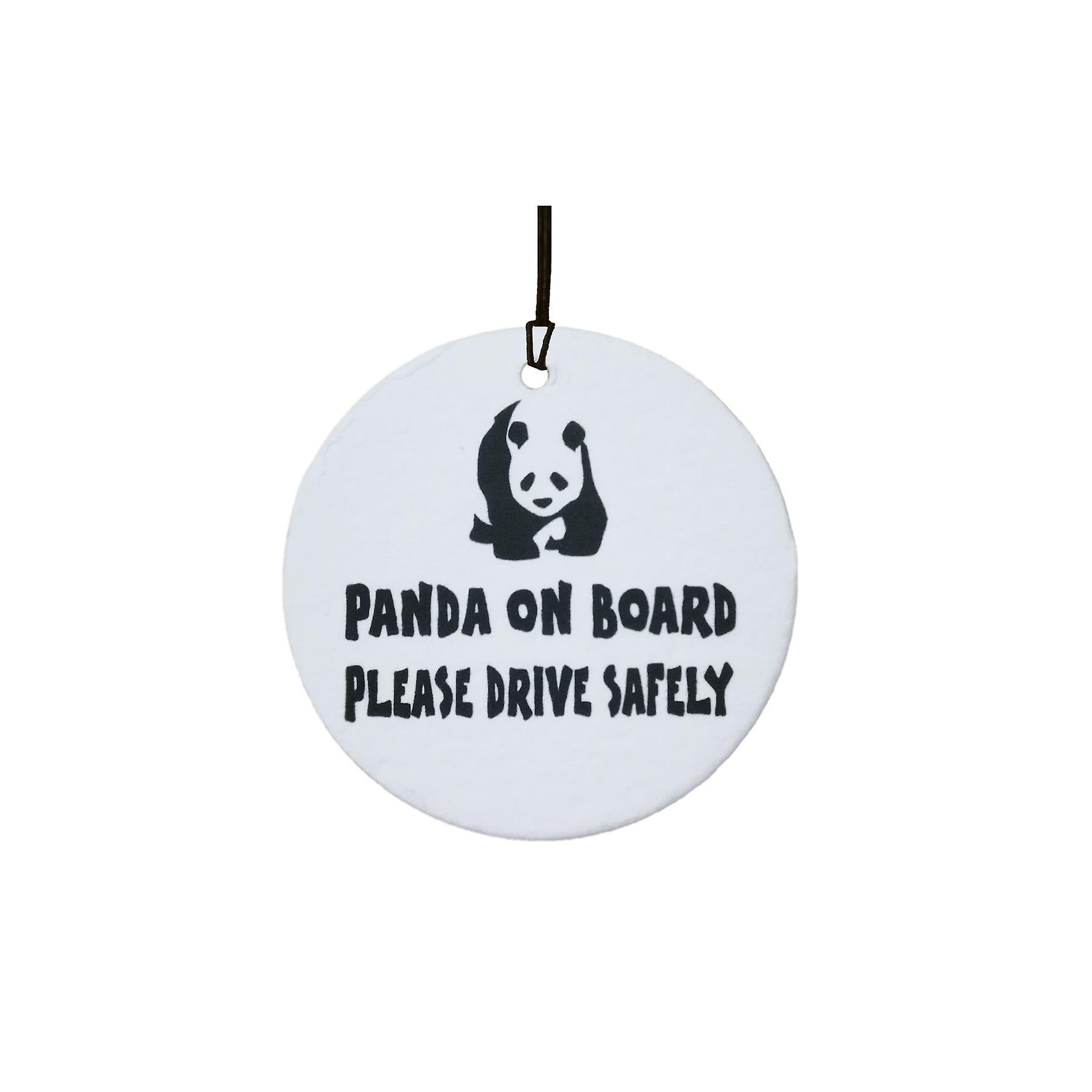 Panda On Board Car Air Freshener