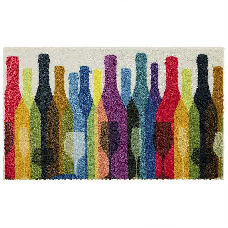 Mohawk® Home Colorful Bottles Kitchen Rug