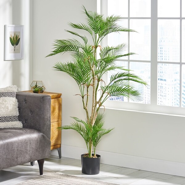 Troup Artificial Tabletop Palm Tree by Christopher Knight Home