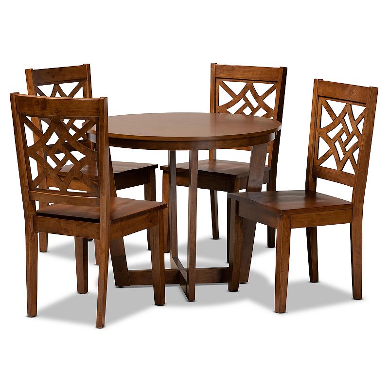 Baxton Studio Brava Dining 5-piece Set