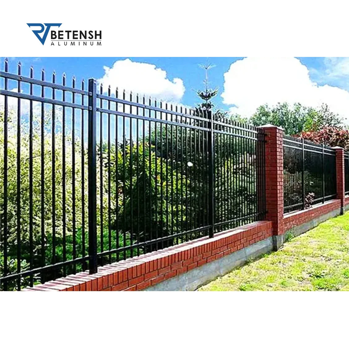 High Quality Factory Supply Garden Aluminum Fence Panel