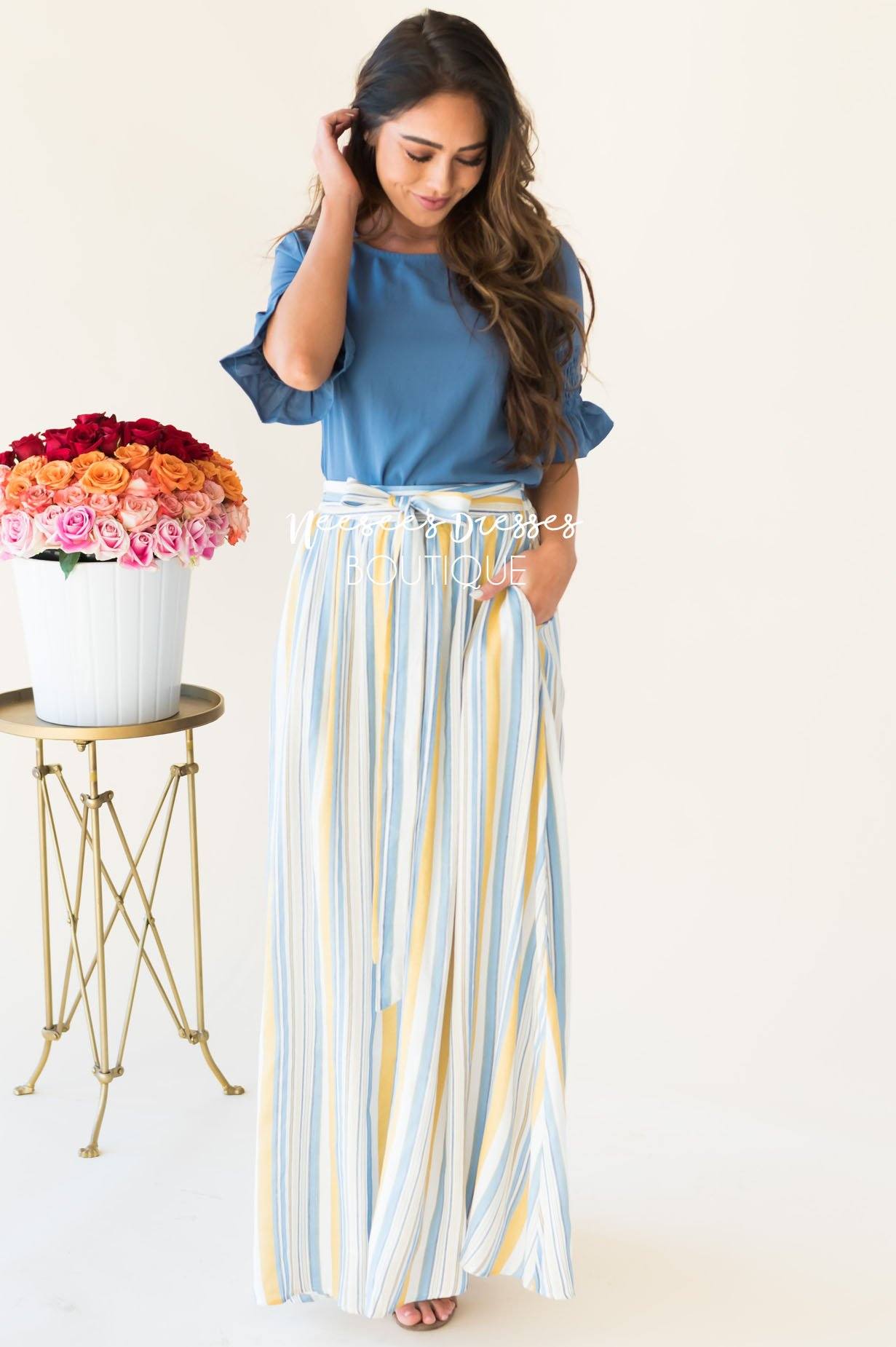 Charmed and Classy Maxi Skirt