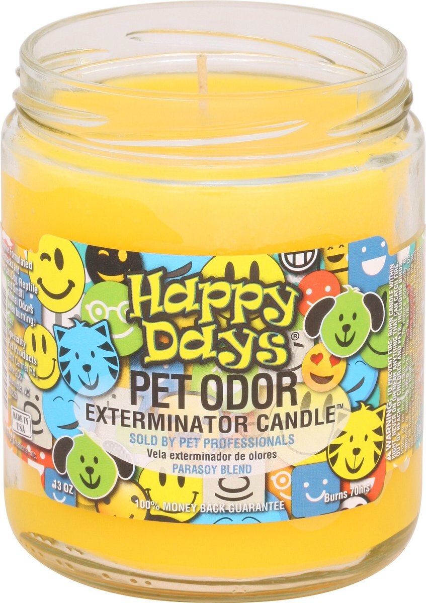 Pet Odor Exterminator Happy Days Deodorizing Candle