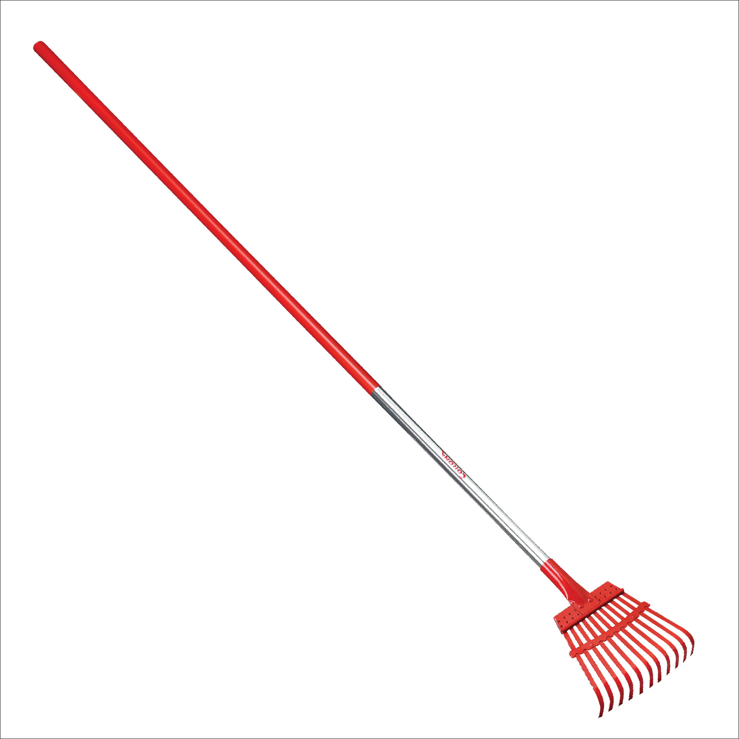 Corona 62 in. 11 Tine Steel Shrub Rake Aluminum Handle