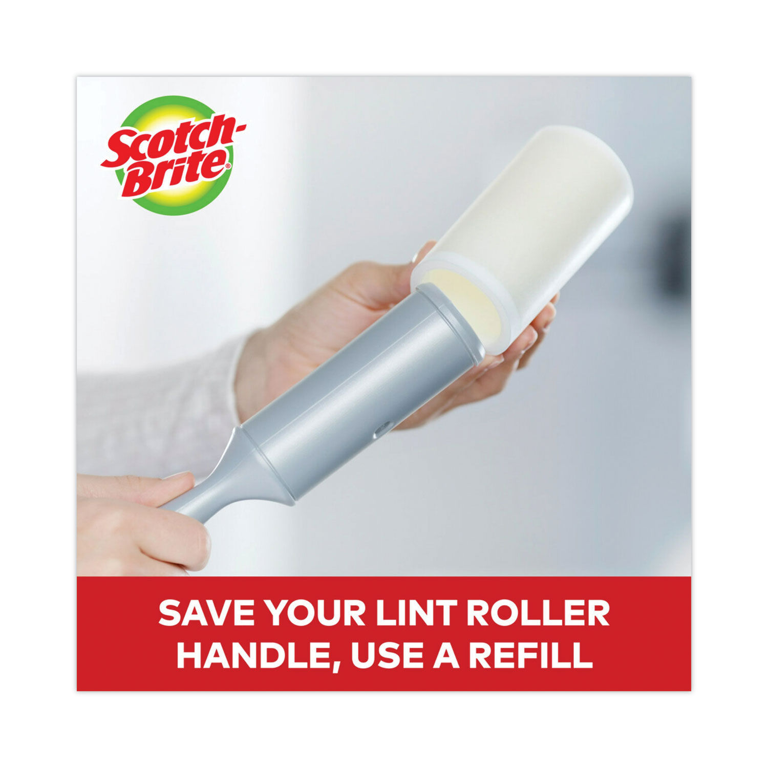 Lint Roller Refill Roll by Scotch-Briteandtrade; MMM836RFS60