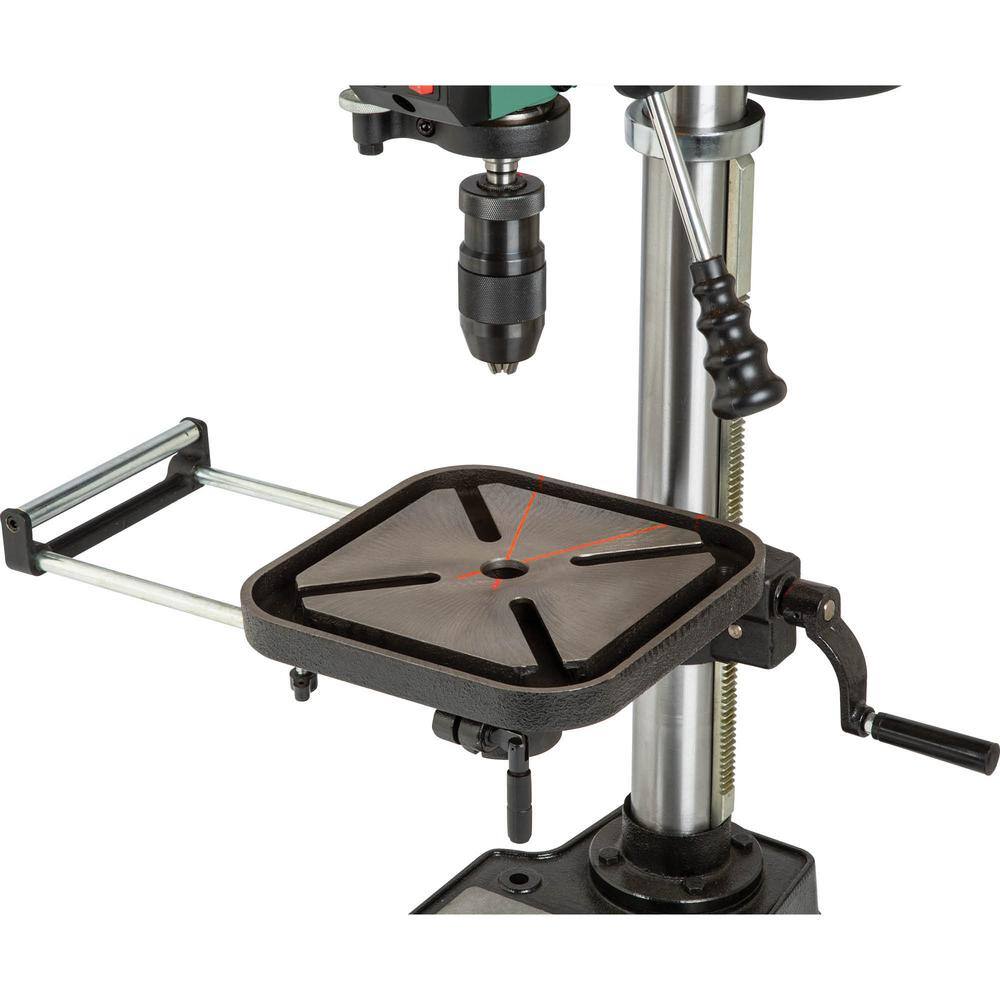 Grizzly Industrial 12 in. Variable-Speed Benchtop Drill Press with 132 in.-58 in. Chuck T31739