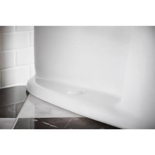 KOHLER Cimarron 1-Piece 1.28 GPF Single Flush Elongated Toilet in White K-3619-0