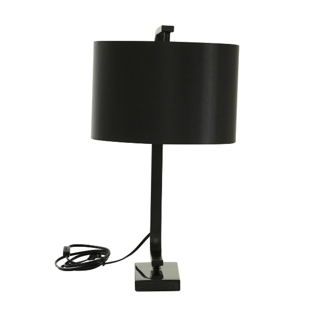 Traditional Metal Table Lamp Black Olivia amp May