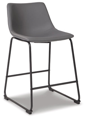 CENTIAR COUNTER HEIGHT STOOL GREY