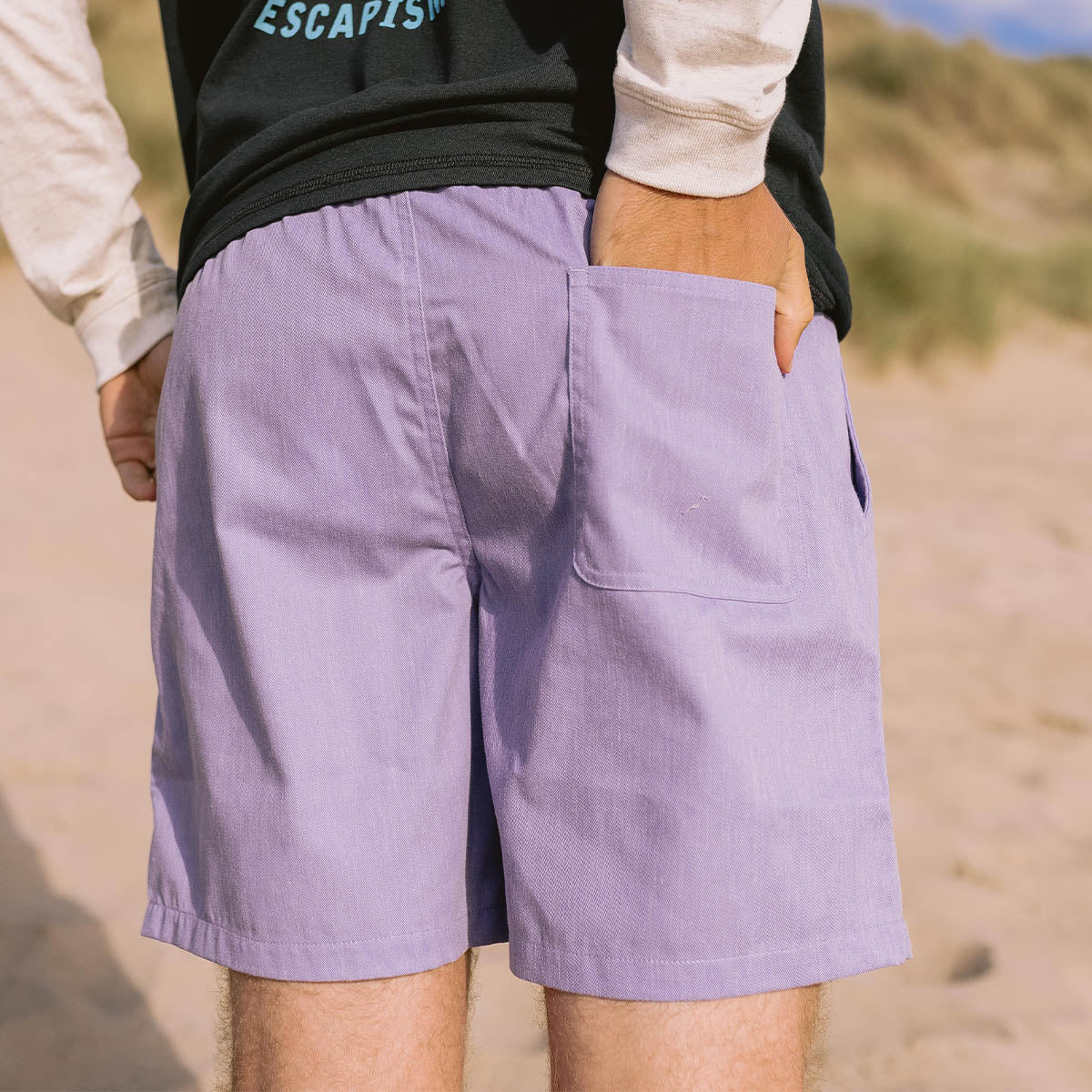 Backcountry Shorts - Chalk Violet