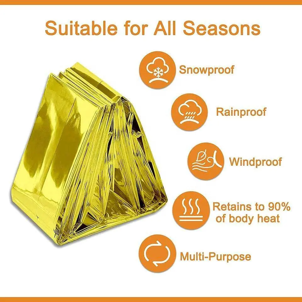 Car Essential First Aid Kit Emergency Blanket Camping Emergency Blankets Thermal Blanket Outdoor First Aid Supplies