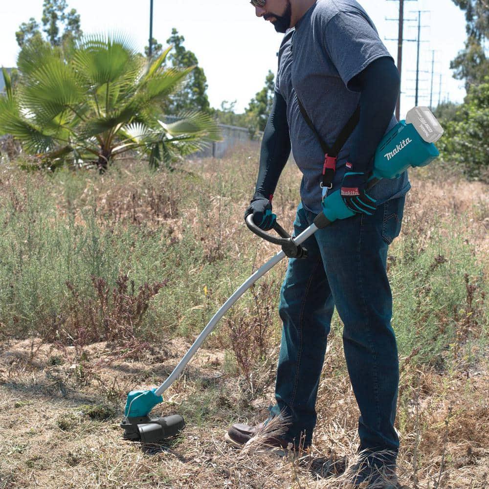 Makita 18V LXT LithiumIon Brushless Cordless Curved Shaft String Trimmer