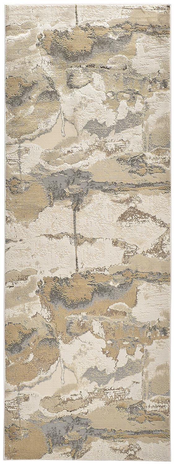 Tripoli Gold and Tan Rug by BD Fine