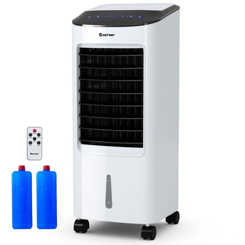 Canada Only - Evaporative Portable Air Cooler Fan Humidifier with Remote Control