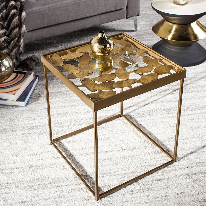 Safavieh Lilian Leaf Side Table