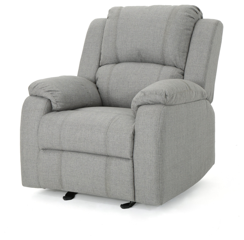 GDF Studio Scarlett Classic Fabric Gliding Recliner Chair   Transitional   Recliner Chairs   by GDFStudio  Houzz