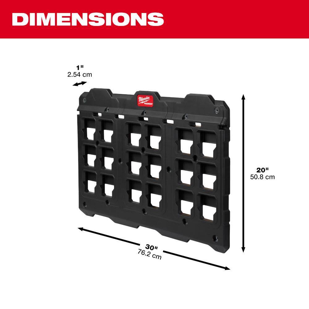 Milwaukee PACKOUT Large Wall Plate