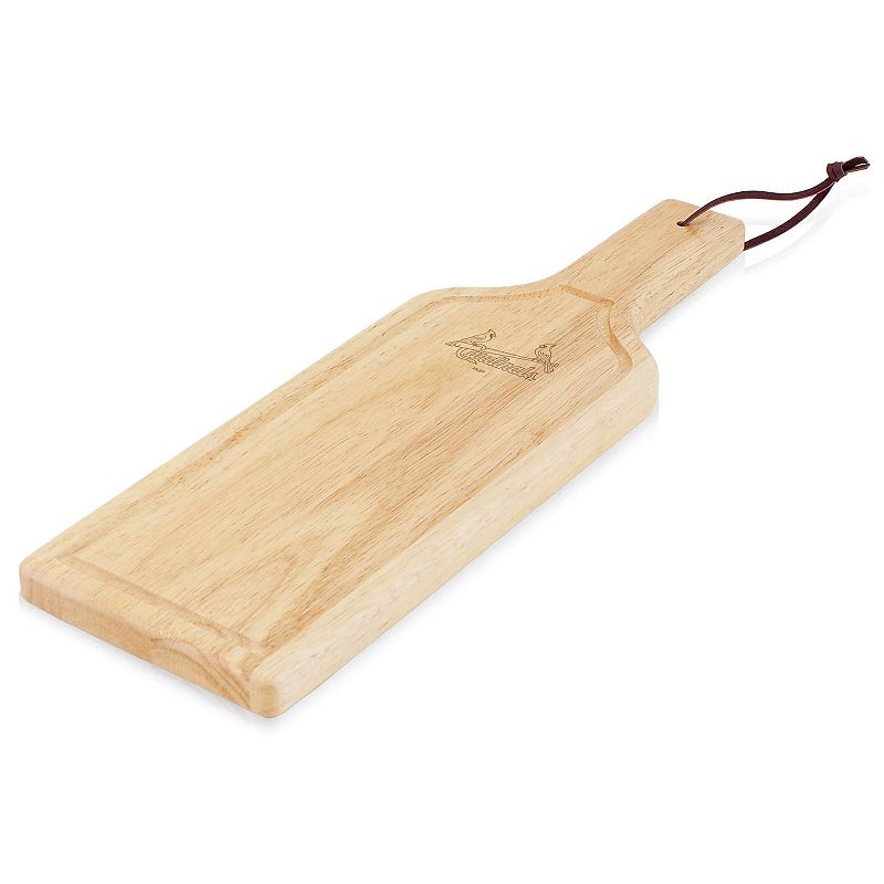 Picnic Time St. Louis Cardinals Botella Cheese Cutting Board and Serving Tray