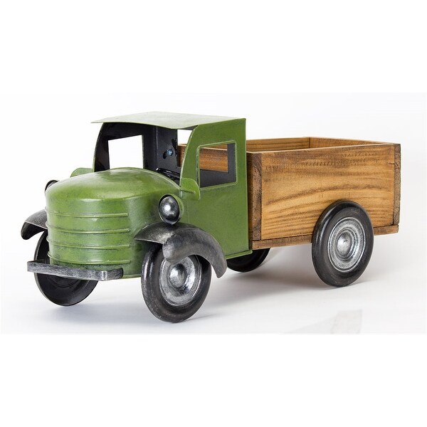 Wooden Truck Decor