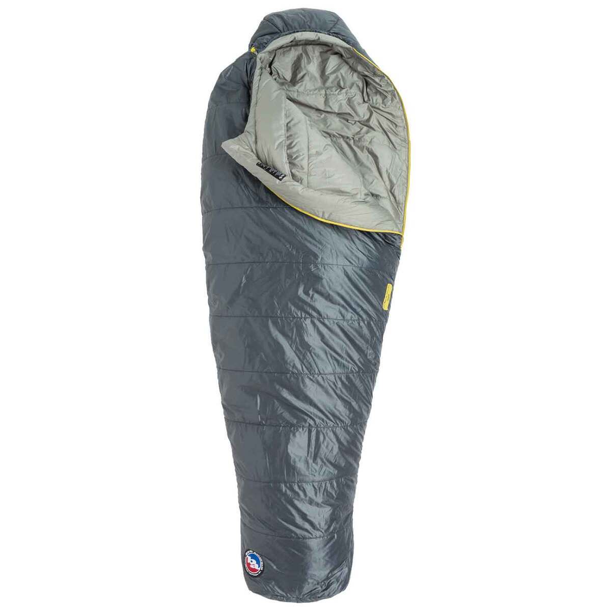 Big Agnes Anthracite 20 Degree Mummy Sleeping Bag  Slate Grey