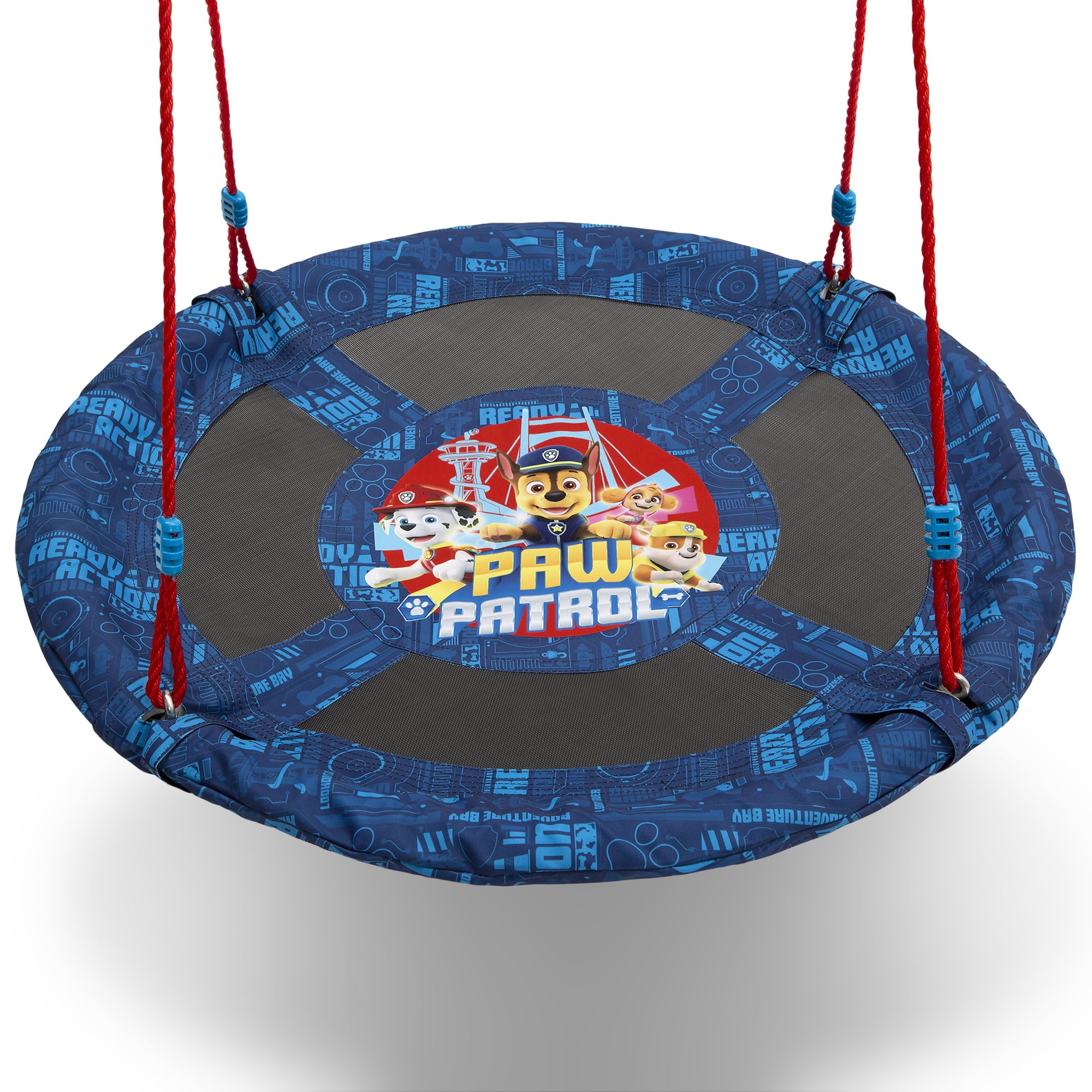 PAW Patrol 40-inch Saucer Swing – Includes Hardware for Swing Set or Tree Attachment