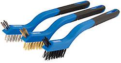 Draper 17183 3pc Mini Wire Brush Set S/G