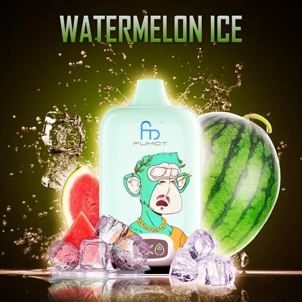 Fumot Tornado Digital Box 12000 Puffs - Watermelon Ice