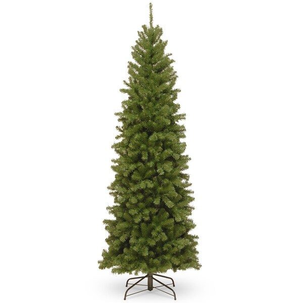 National Tree Company 7 ft. North Valley Spruce Pencil Slim Tree