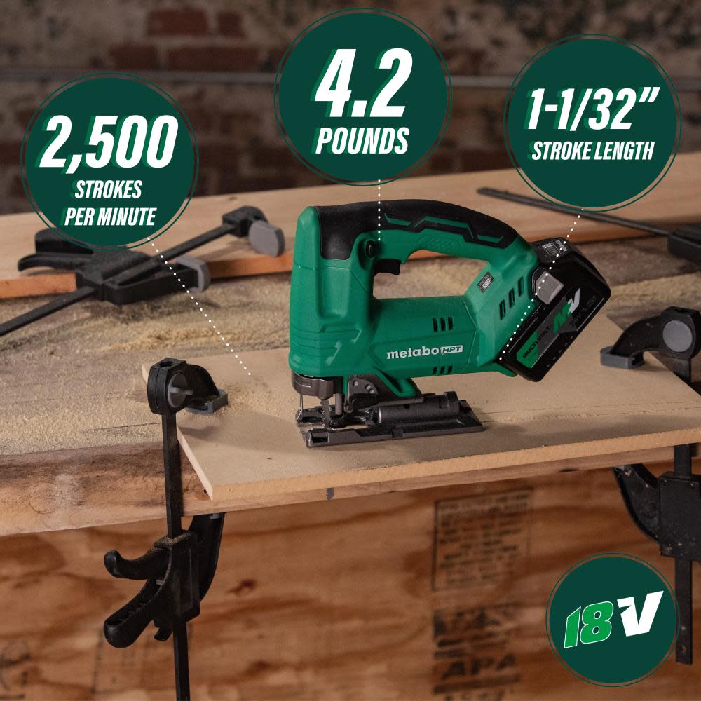 Metabo HPT 18V Cordless Jig Saw Bare Tool ;