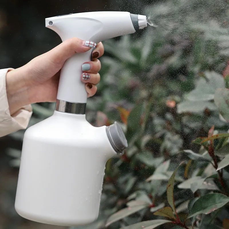 1L Automatic Garden Sprayer Electric Plant Mister USB Battery Powered Spray Bottle Watering Can Electric Sprayer