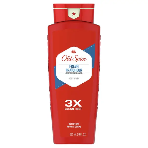 Old Spice High Endurance Body Wash for Men Fresh Scent 18 fl oz