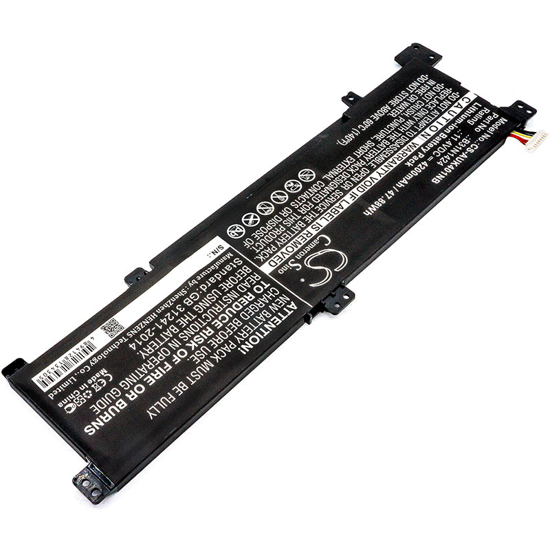 Asus A400U A401L K401 K401LB K401LB5010 K401LB5200 Replacement Battery BatteryClerkcom Laptop and Notebook