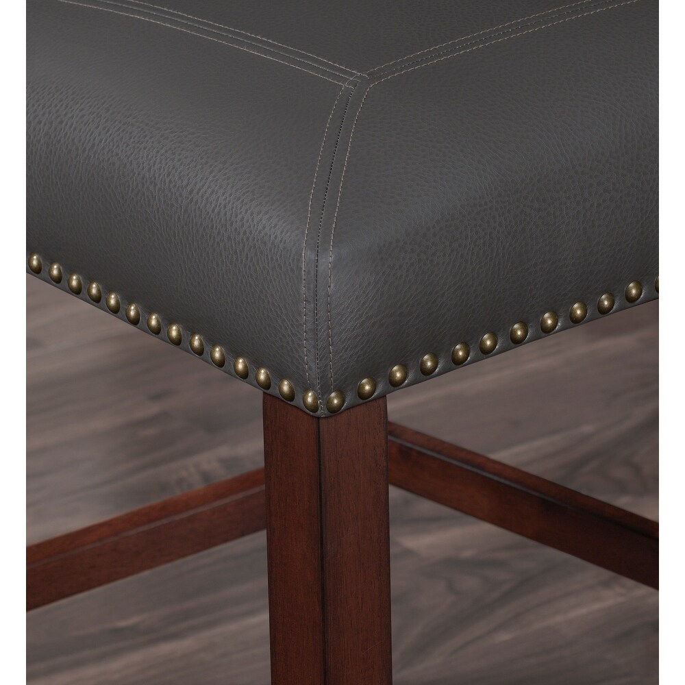 Claren Faux Leather Counter Stool by Greyson Living