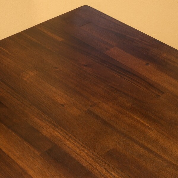 Dining Table，Some assembly is required for this dining table，Rich Mahogany